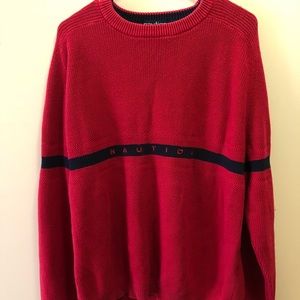 Vintage Nautical Crew Neck Sweater M